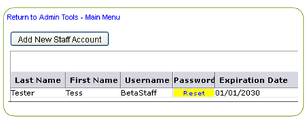 Add new staff account image